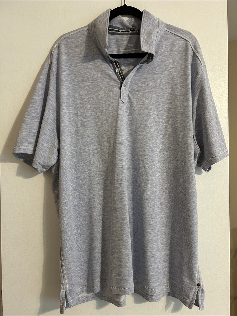 Tommy Bahama Men's light blue Short Sleeve Polo Shirt